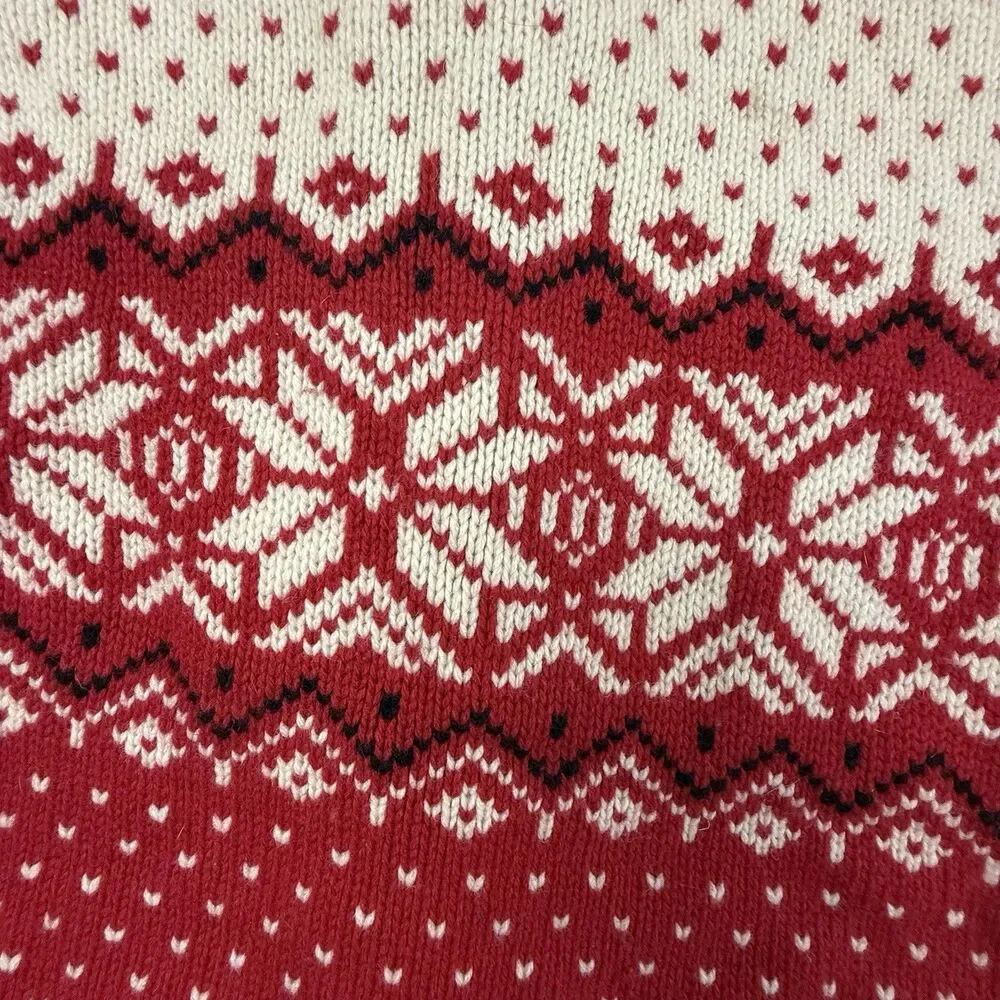 L.L. Bean red cream